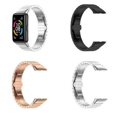 Cinturino In Metallo A Rete Per Huawei Band 7 - Acciaio Inox Con Chiusura Magnetica - Regolabile