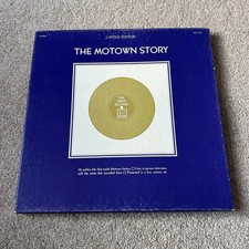 The Motown Story Vinyl Record 5xLP BOX SET 1970 Stevie Wonder, Marvin Gaye, More