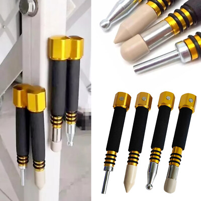 Professional PDR Paintless Dent Repair 4pc Tapper Knockdown Set with TipsYPwOlM