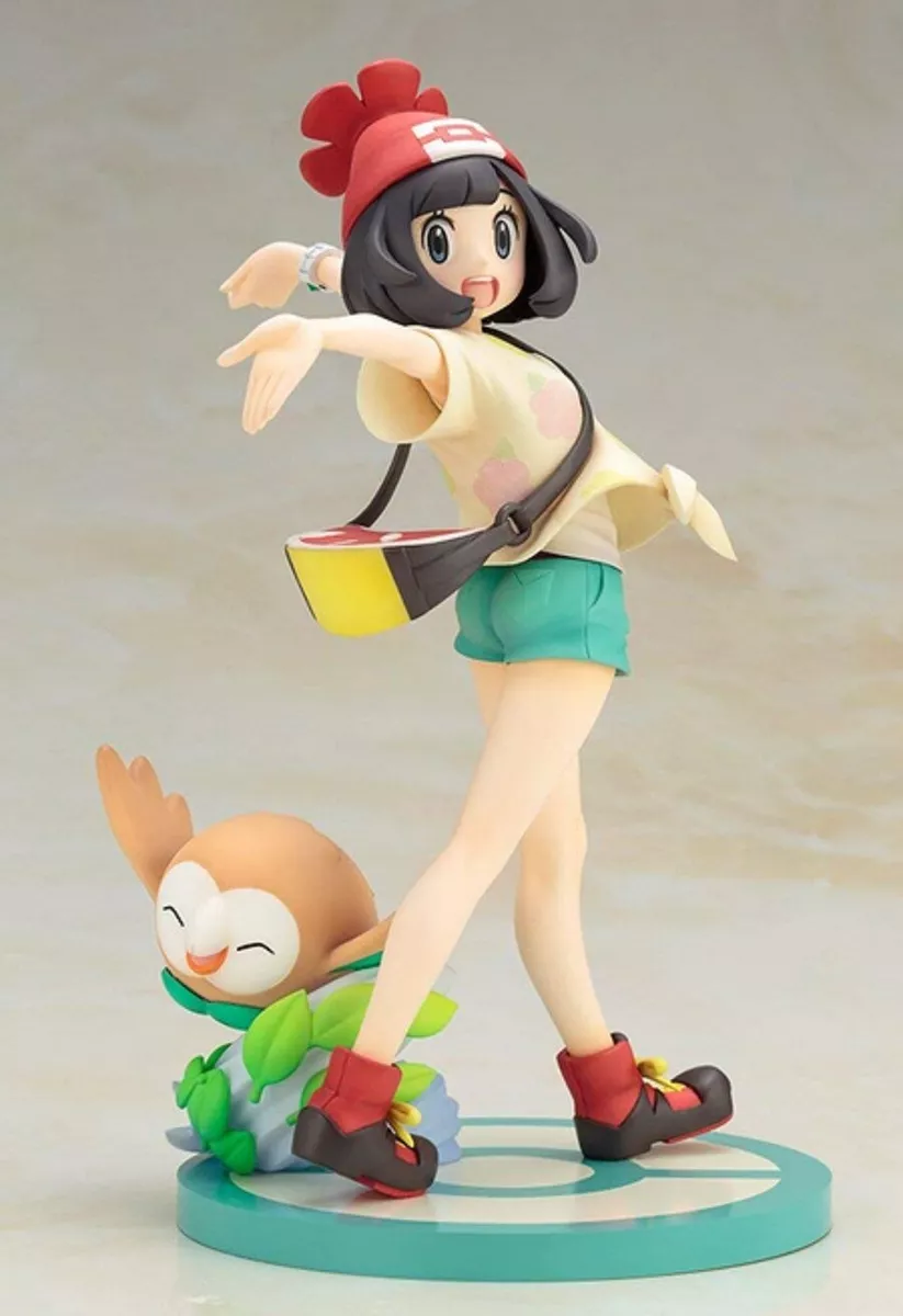 Pokemon Figure ARTFX J Mizuki and Rowlet 1 8 ScaleJapanese