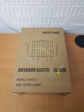 RESTMO Extra Large Weatherproof Electrical Box 32 x 22 x 13 cm, IP54 Waterproof