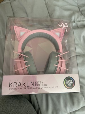 Razer Kraken Kitty Edition PC Gaming Headset - THX Spatial Audio