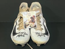 Alek Thomas Arizona Diamondbacks Auto Signed 2023 Game Used Cleats