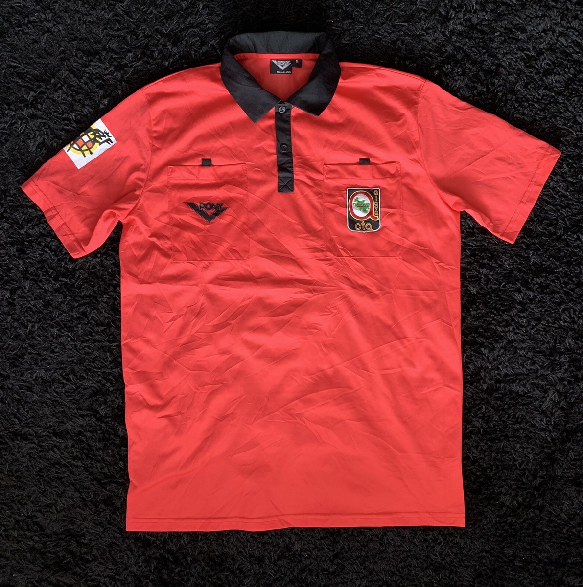 Maillot arbitre femme UEFA noir