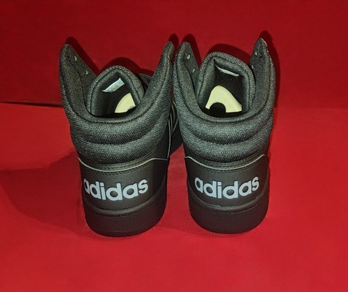 Adidas Hoops 3.0 MID Men's Sz 13 Black Lace Up Top Basketball Shoes GV6683 NIB - Picture 3 of 5