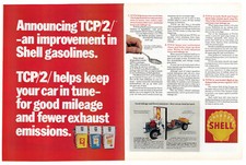 Shell Gasoline Print Ad Vintage Advertisement Gasoline Additive Advertising 1971