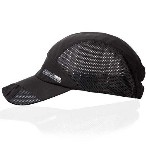 Adjustable Dry Running Baseball Summer Mesh Cap Visor Unisex Hat Sport Outdoors - Picture 9 of 21