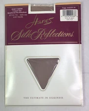 Hanes Silk Reflections Pantyhose Silky Sheer Control Top Style 718 Size CD TAUPE