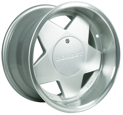 BORBET A 15-17'' Original ALU Naben Deckel sechskant flach RETRO