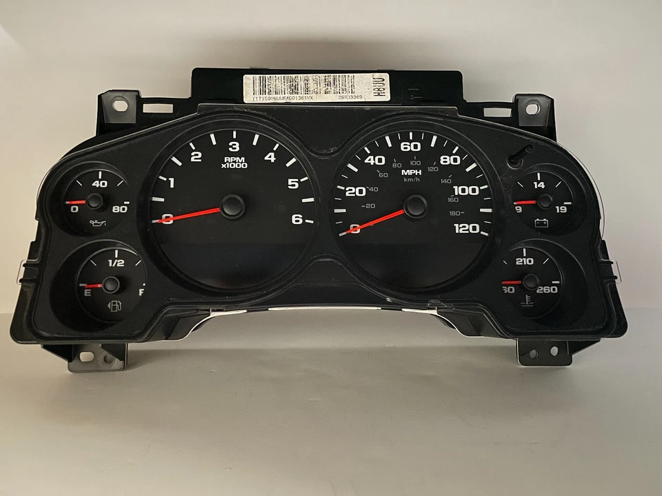 07-12 Silverado 2500HD 3500 Speedometer Instrument Gauge Cluster - Image 3 of 4