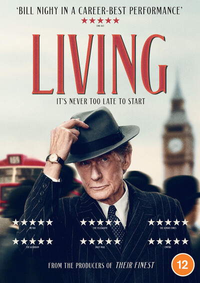 Living (DVD) Patsy Ferran Alex Sharp Aimee Lou Wood Barney Fishwick Bill Nighy