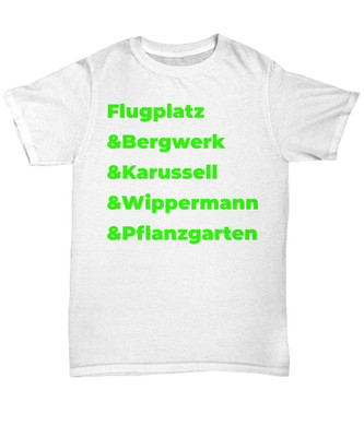 Nurburgring Famous Corners Shirt V6 - Unisex Tee