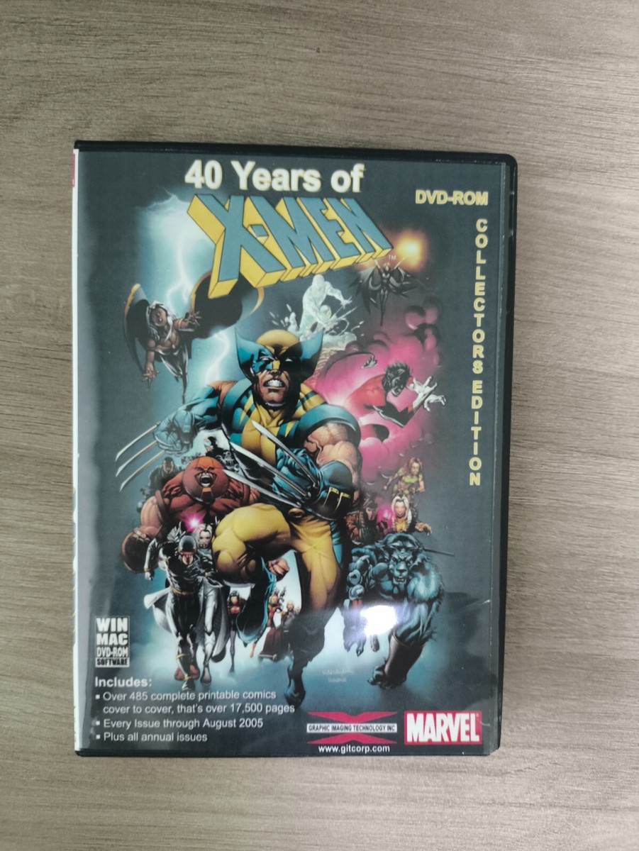 NEW - 40 Years of the X-Men DVD-ROM Collector's Edition - 485