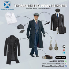 THOMAS SHELBY PEAKY BLINDERS OUTFIT | CLASSIC 1920's VINTAGE CUSTOMISED ENSEMBLE