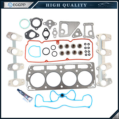 ECCPP Head Gasket Set For 98-03 Chevrolet GMC Pontiac Isuzu 2.2 OHV VIN 4 5