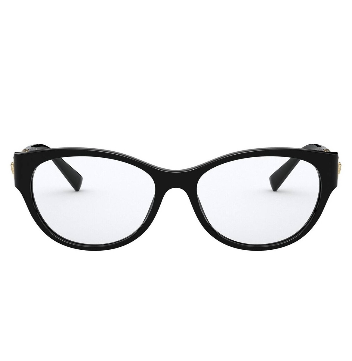 VERSACE SAFETY PIN Medusa Black Gold VE3289 Eyeglasses 3289 VERSACE SAFETY PIN Medusa Black Gold VE3289 Eyeglasses 3289