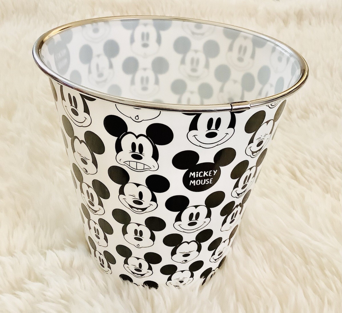 ディズニー　Disney Mickey Mouse Golf Trash Can Disney Mickey Mouse Trashcan 7.25”h x 7.5”d | eBay