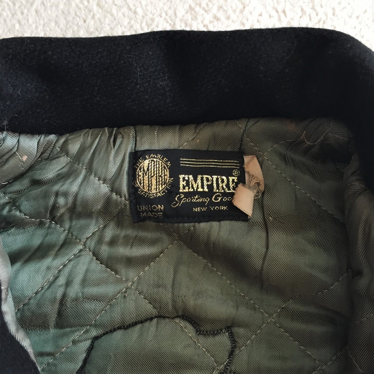 Vintage CA car club jacket Empire Union made varsity Rat Fink Hot 