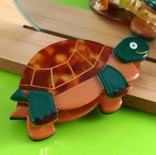 New Turtle Tortoise Clip Hair Accessory Ocean Sea Life Beach