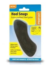 ProFoot Heel Snugs Soft & Thick Heal Liner Extra Padded Heel Grip, 1 Pair