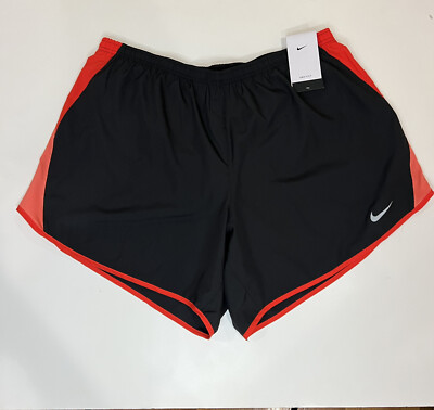 plus size red nike shorts
