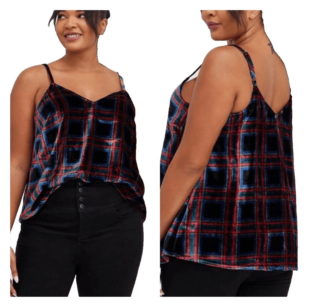 Torrid Plaid Tops for Women