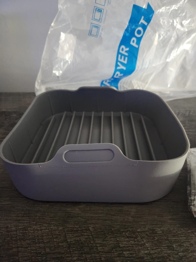 Air Fryer Silicone Pot Basket Liners Non-Stick Safe Oven Baking Tray Accessories