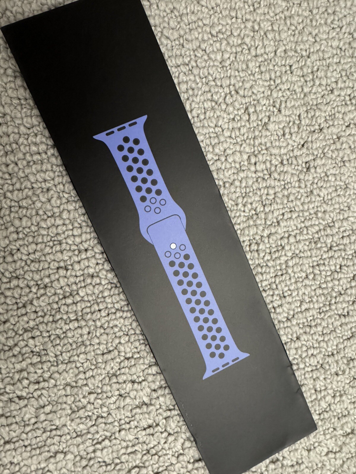 Genuine Apple Watch Nike Sport Band Royal Pulse/Black 44/45/46/49mm Super RARE!!