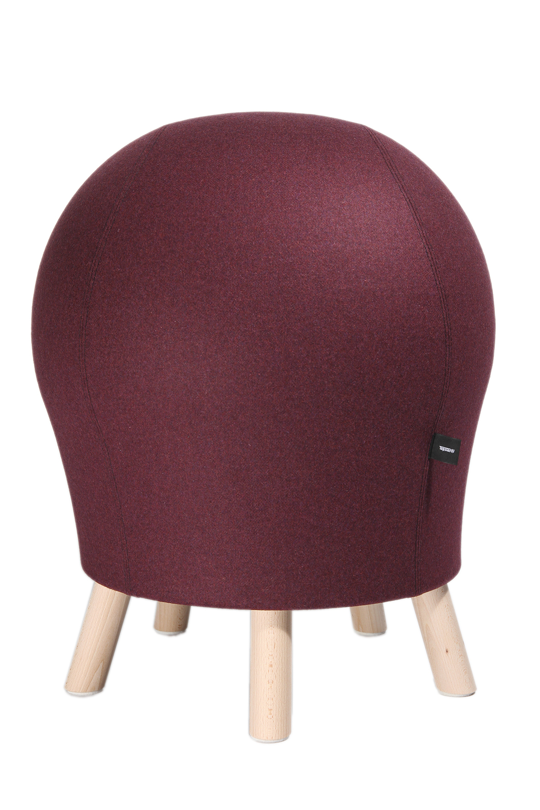 Hocker Sitzball Bürostuhl Rückentrainer Topstar Sitness 5 Alpine bordeaux NEU