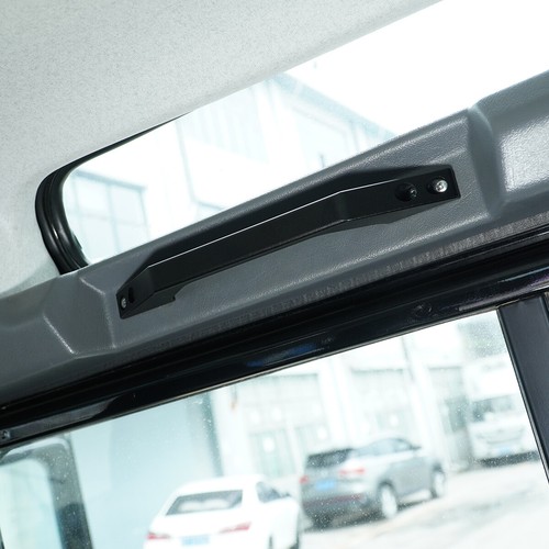 6PCS Alloy Inner Car Roof Grab Handle Cover Trim For Land Rover Defender 2004-18 - Picture 7 of 12