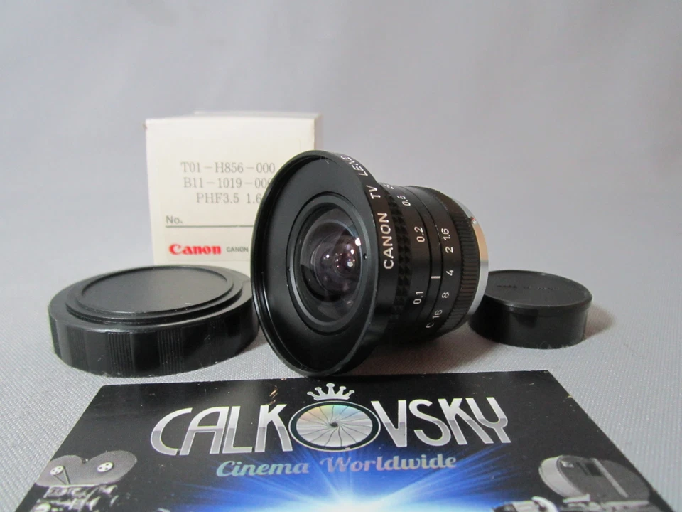 🔥CANON WIDE ANGLE FISHEYE 1.6/3.5mm C-MOUNT LENS GOPRO Raspberry Pi CAMERA CCTV - Image 2 of 4