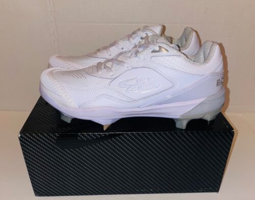 Boombah Baseball Softball  Cleated shoes White Women's 8 - Picture 1 of 8