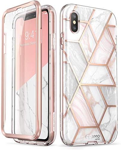 Cosmo Series Designed for iPhone Xs Max Case 2018 Release, Full-Body Bumper Case