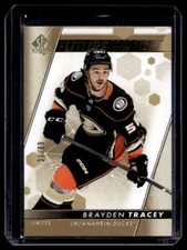 2022-23 SP Authentic Future Watch Limited Gold Brayden Tracey Rookie 31/99 #110