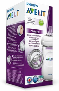philips avent 260ml natural feeding bottle
