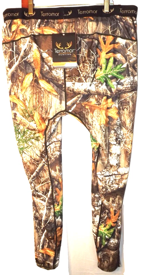 Terramar 3.0 TRACKER Underwear Camo MOSSY OAK Fleece Lined Loden MENS 3XL(40-42) - Image 2 of 4