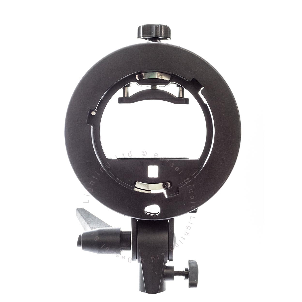 Flashgun Speedlight Bracket for Bowens / Godox S-Fit Softboxes & Modifers