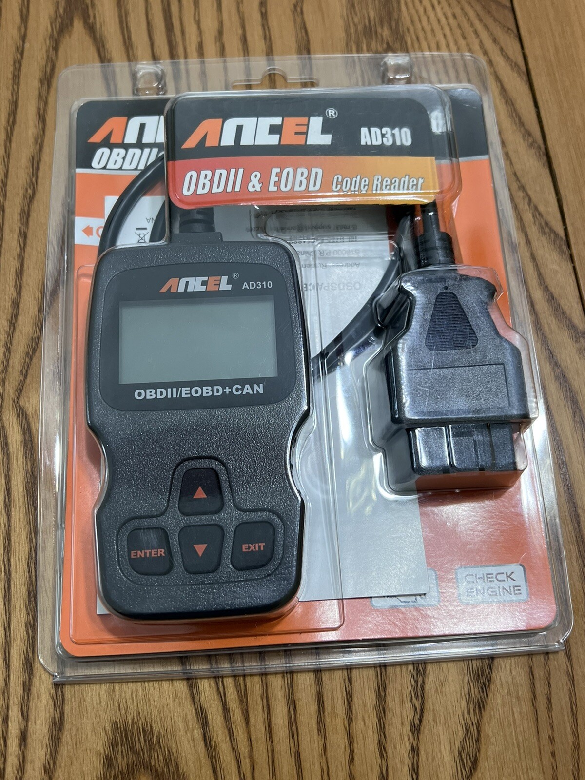 ANCEL AD310 Classic Enhanced OBD II Scanner Car Engine Fault Code Reader CAN-image