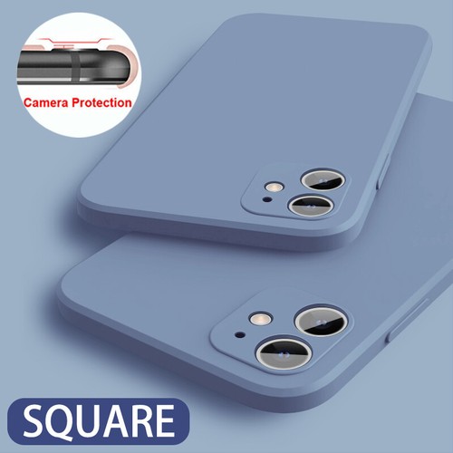 For iPhone 16 15 14 13 12 Pro Max 11 X Camera Protect Liquid Silicone Case Cover - Picture 14 of 22