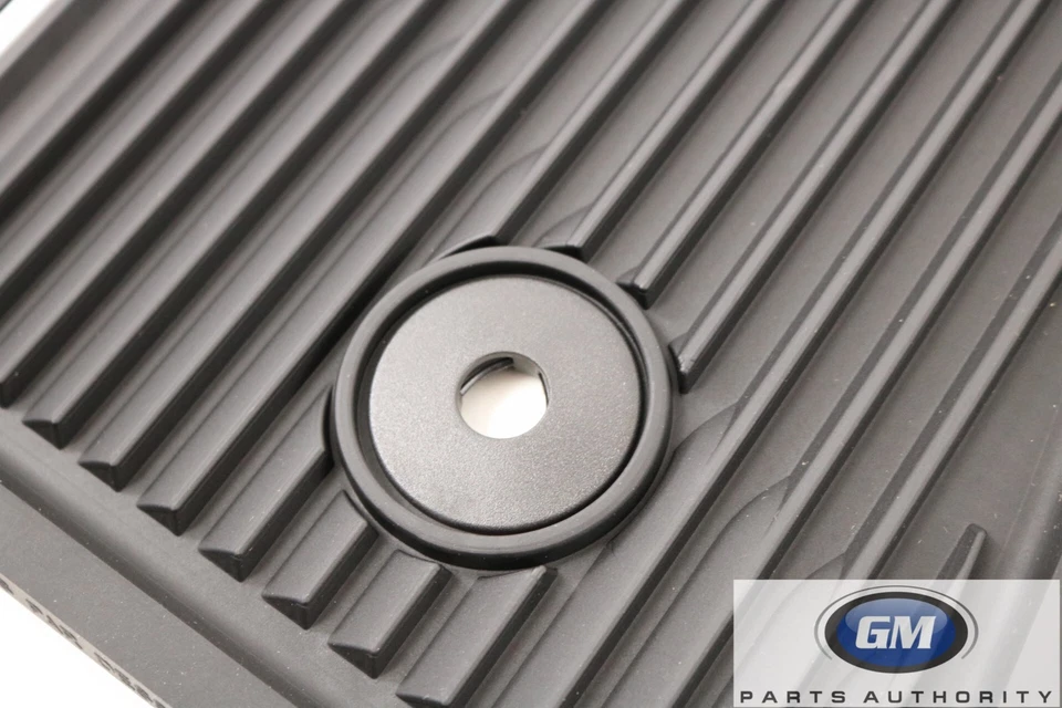 2016-2024 Chevrolet Camaro Premium All Weather Mat Package 86555231 Black OEM GM - Image 3 of 4