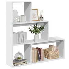 Libreria 4Ripiani Grigio Cemento 143,5x29x143,5cm Truciolato libreria vidaXL