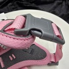 NEW WUFFLEY Escape Proof Dog Harness Sz XS Escape Artist Small Dog Pink — photo 4