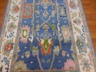 Turkish Oushak Hand Knotted Rug,Bohemian Oushak contemporary Rug 4x6 Ft — photo 7