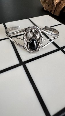 Armreif Onyx | Native American | Navajo | Indianerschmuck