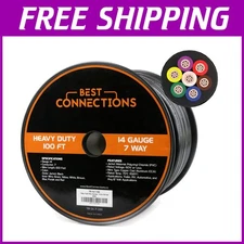 Versatile 7-Way Trailer Wire for Various Applications