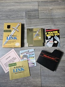 Zelda II: The Adventure of Link 2 Gold NES Nintendo CIB Complete 100% Original💥