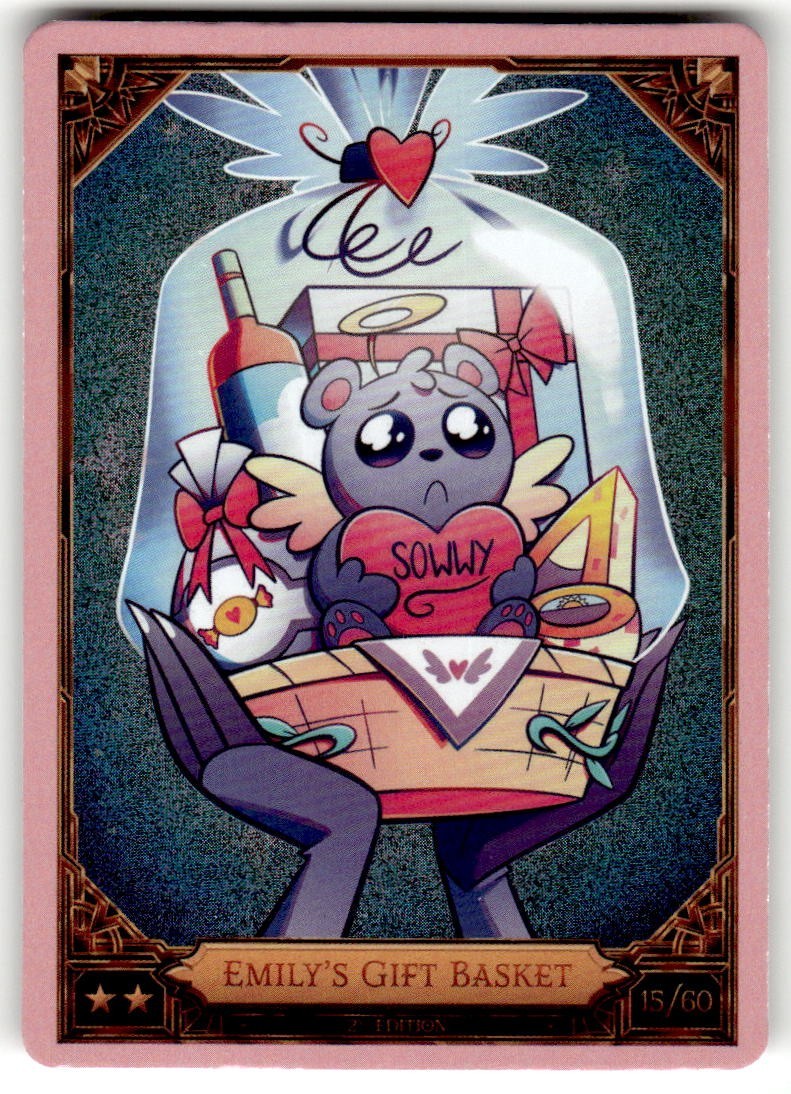 Hazbin Hotel Season 2 Trading Cards 15/60 EMILY'S GIFT BASKET 2nd