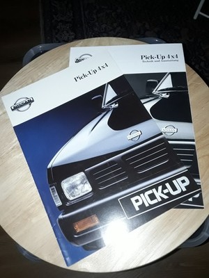 Prospekt NISSAN Pick-Up 4x4 10/1992 plus Technik & Ausstattung 10/1992