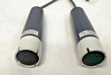 2 Vintage Japan Sony F-97 Low Impedence Dynamic Microphones Excellent condition