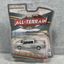 2020 Ford F-150 SuperCrew - Silver Diecast 1:64 Scale Model - Greenlight 35270F
